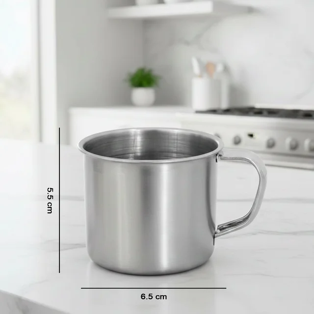 Stainless Steel Utility Mug – Durable Travel & Camping Cup
