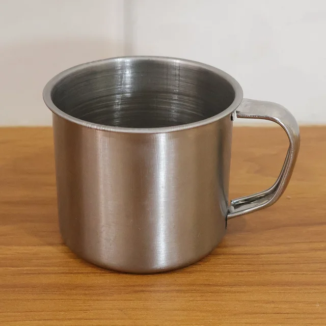 Stainless Steel Utility Mug – Durable Travel & Camping Cup
