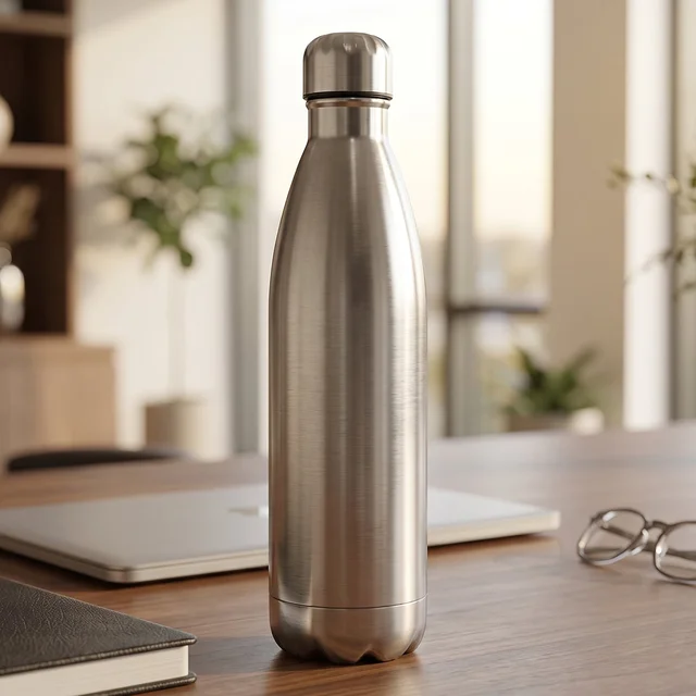 Stainless Steel Vacuum Insulated Water Bottle 1000 ML Hot Cold Flask (1 Pc)