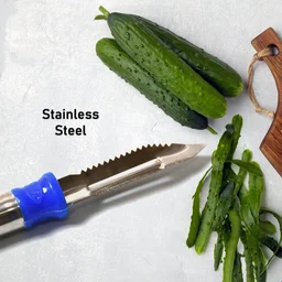 Stainless Steel Vegetable Peeler – 2-in-1 Dual Blade | Indo Glow