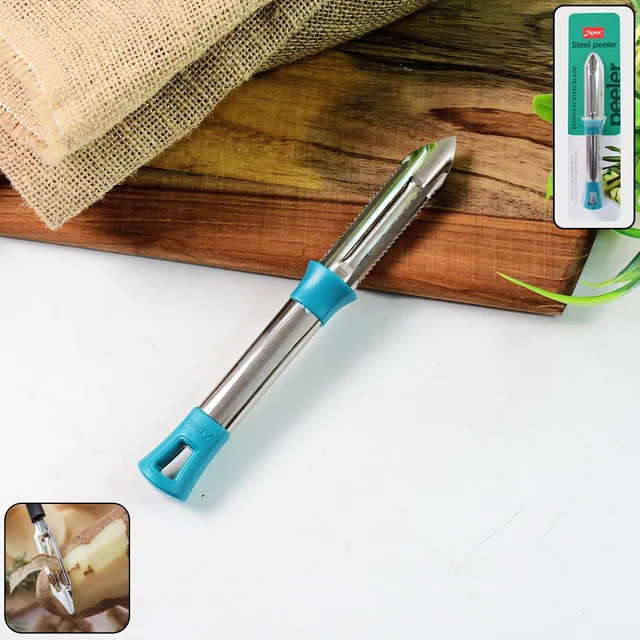 Stainless Steel Vegetable Peeler – Sharp, Ergonomic Design