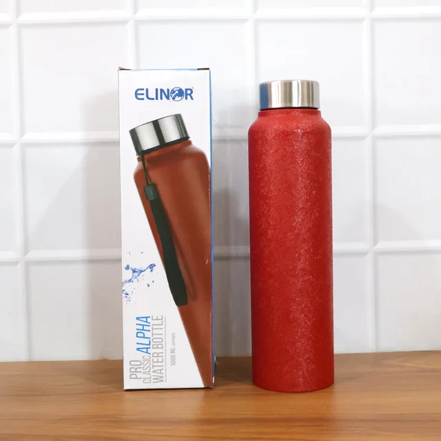Stainless Steel Water Bottle 1000 ML – Leak-Resistant & Durable