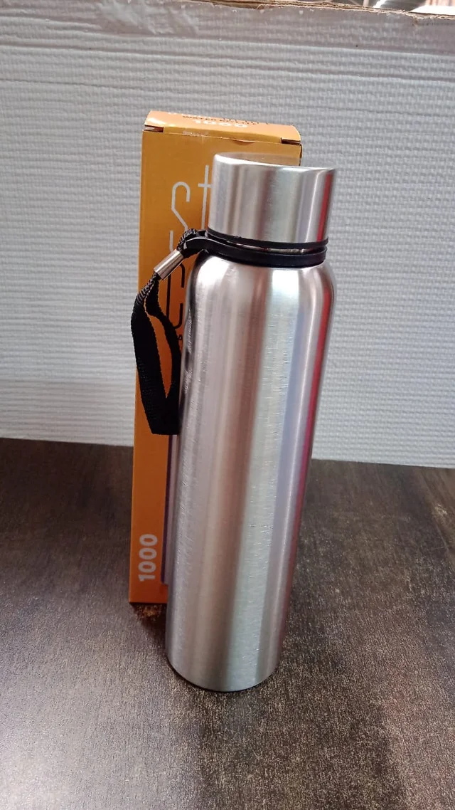Stainless Steel Water Bottle 1000ml – Vacuum Insulated |