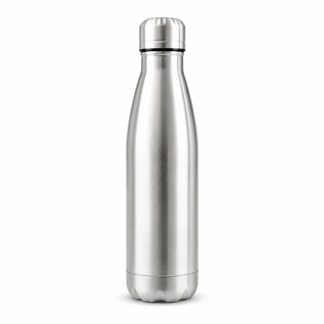 Stainless Steel Water Bottle 500ml – Leakproof Hydration for Travel