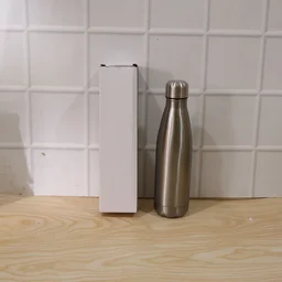 Stainless Steel Water Bottle 500ml – Leakproof Hydration for Travel