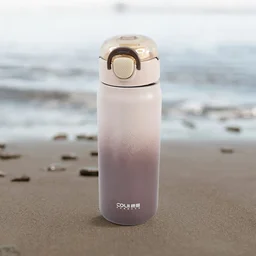 Stainless Steel Water Bottle 600ML – Leak-Proof & Reusable