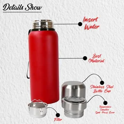 Stainless Steel Water Bottle 600ml – Leakproof Thermos | Own Hydrate