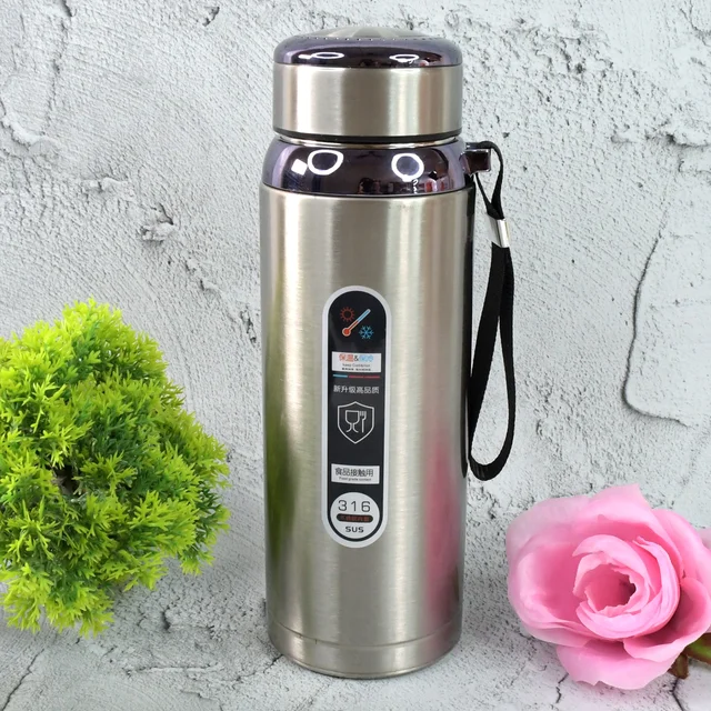 Stainless Steel Water Bottle 800ml Insulated Leak-Proof | hydrozilla