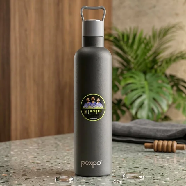 Stainless Steel Water Bottle – Keeps Water Hot & Cold for Hours