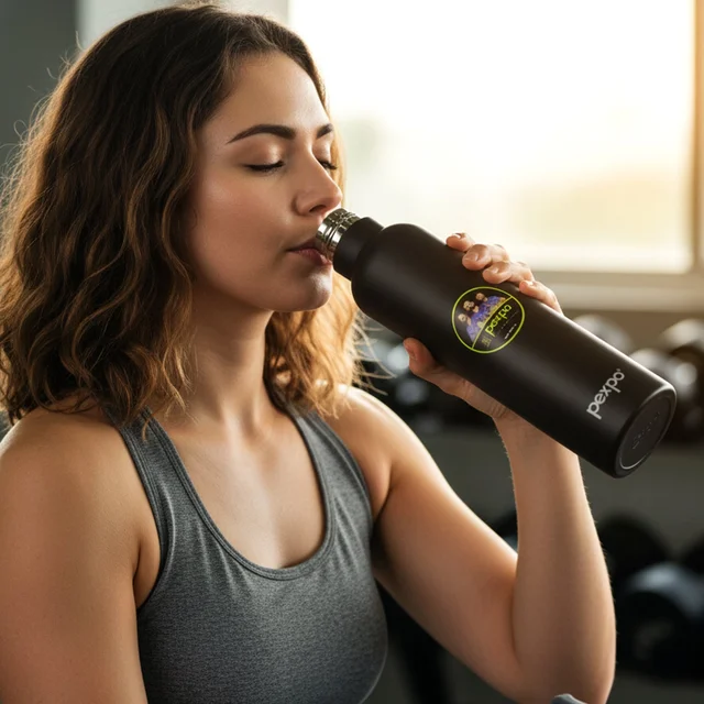 Stainless Steel Water Bottle – Keeps Water Hot & Cold for Hours