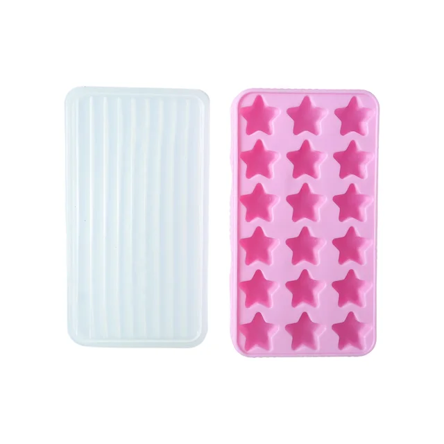 Star Shape Ice Cube Tray with Lid – Creative & Multipurpose
