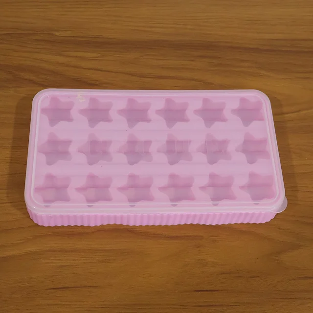 Star Shape Ice Cube Tray with Lid – Creative & Multipurpose