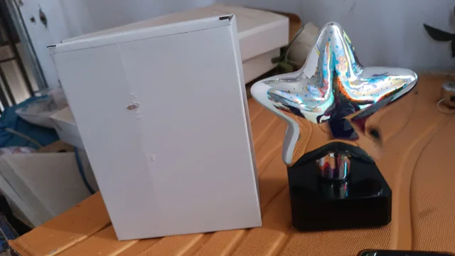Star Shaped 3D Illusion LED Night Lamp – Multicolor Decorative Glow