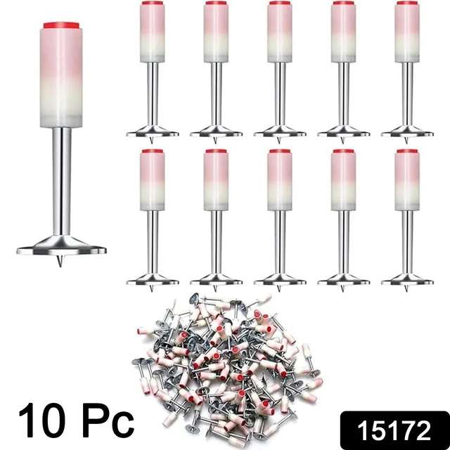 Steel Round Nails – Nail Gun Fasteners (10 Pcs) | Babyova