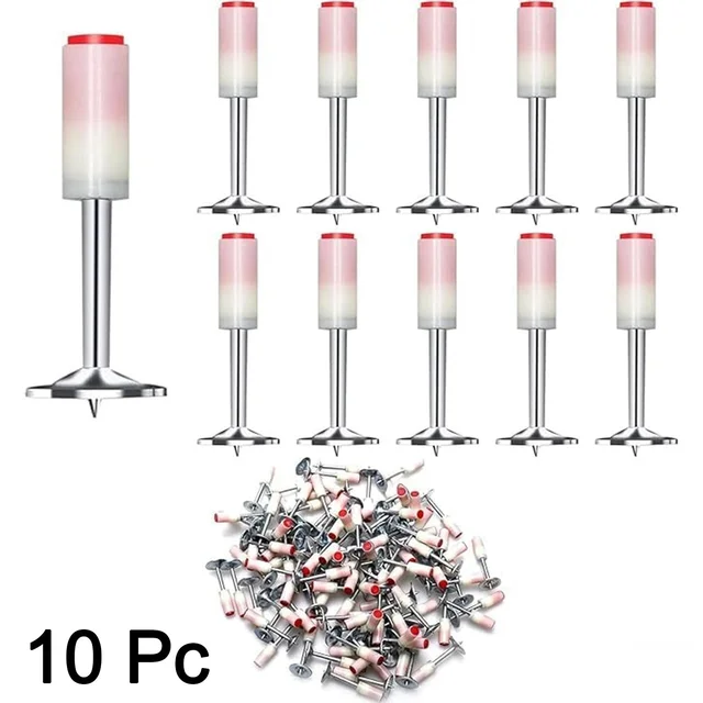 Steel Round Nails – Nail Gun Fasteners (10 Pcs) | Babyova