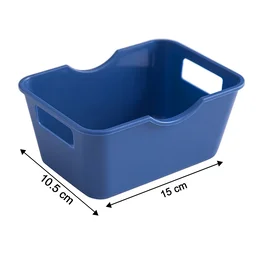 Storage Basket Organizer – Durable, Compact Utility Basket with Handles
