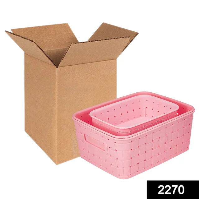 Storage Baskets Set – Multipurpose Shelf Organisers | Organivo