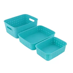 Storage Baskets Set – Multipurpose Shelf Organisers | Organivo