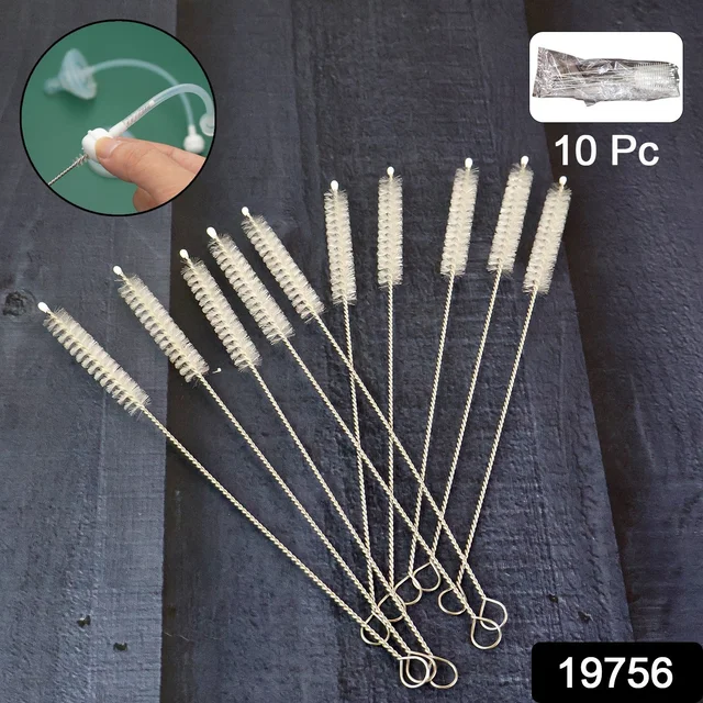 Straw & Bottle Cleaning Brush Set – 10 Pcs Deep Cleaning
