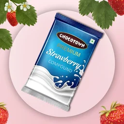 Strawberry Compound – Premium Baking Slab 500gm | Chocotown