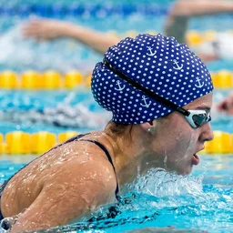 Stretchable Swimming Cap for Long Hair – Large, Comfortable Fit