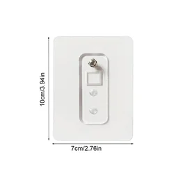 Strong Adhesive Wall Hook – Damage-Free, Easy to Install