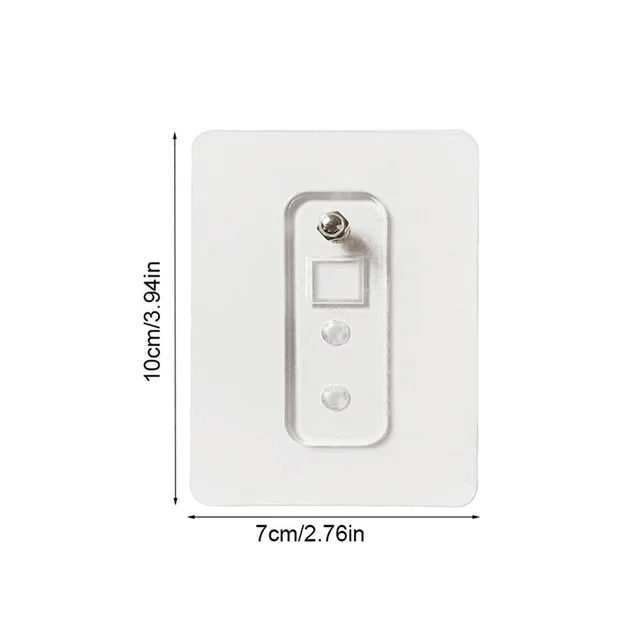 Strong Adhesive Wall Hook – Damage-Free, Easy to Install