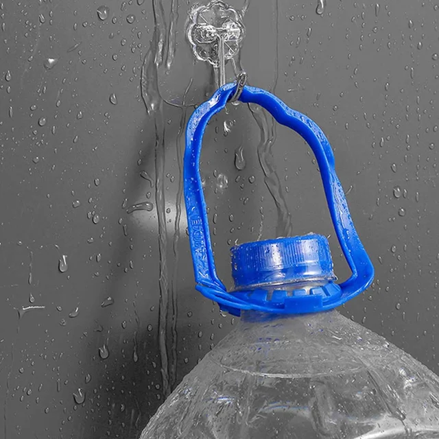 Strong Transparent Adhesive Wall Hooks – 10 Pc Set for Home & Kitchen