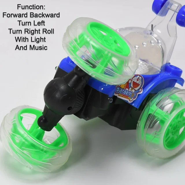Stunt Remote Control Car – 360° Rolling, Lights & Music | Wagtail