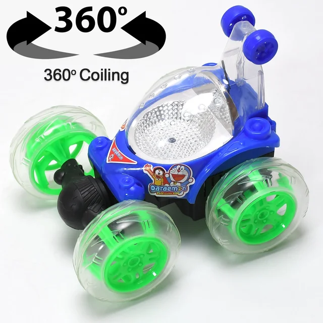 Stunt Remote Control Car – 360° Rolling, Lights & Music | Wagtail