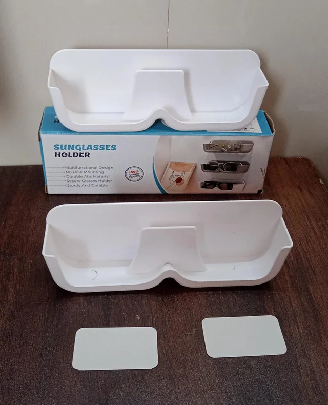 Sunglass Wall Organizer – 2 Pc Set for Eyewear Storage | Organivo