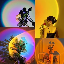 Sunset Projection Lamp – Multi-Color LED Light | Indo Glow