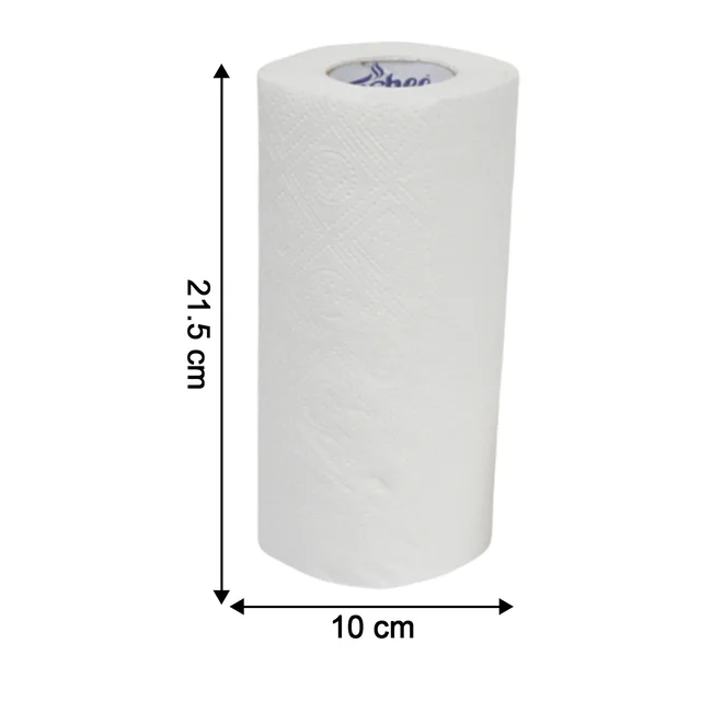 Super-Absorbent Kitchen Roll – 4 Rolls with 240 Sheets