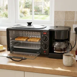 Suta 3 in 1 Breakfast Maker – Compact Kitchen Multi-Functional Appliance