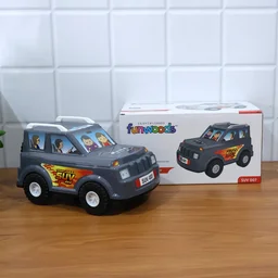 SUV Toy Car for Kids – Realistic Design & Movable Wheels