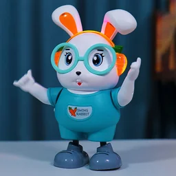 Swing Rabbit Musical Dancing Toy – LED Lights & Fun Music