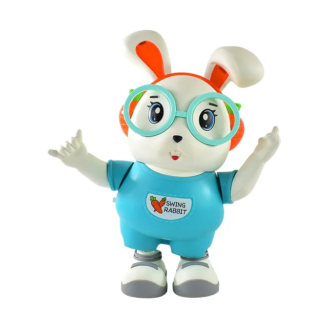 Swing Rabbit Musical Dancing Toy – LED Lights & Fun Music
