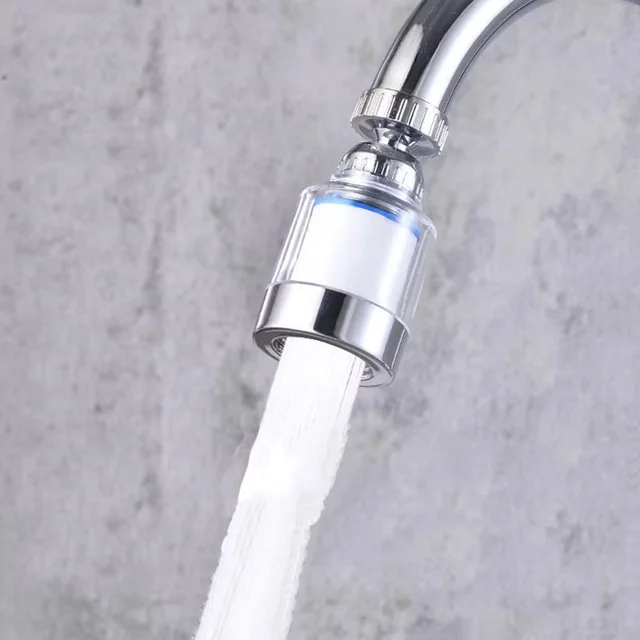 Swivel Faucet Aerator – 360° Rotatable & Foldable | Mist & Relax