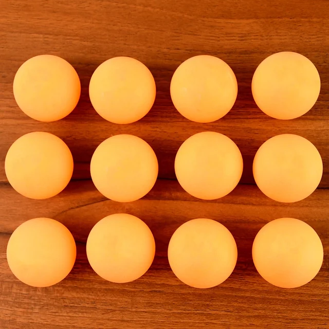 Table Tennis Balls – 3-Star Seamless Durable Set of 12