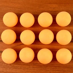 Table Tennis Balls – 3-Star Seamless Durable Set of 12