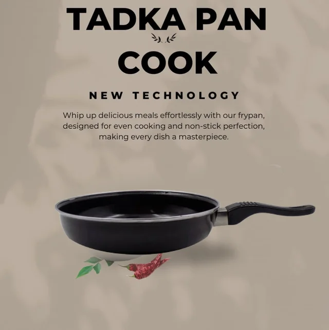 Tadka Fry Pan – 14" Hard Anodized Nonstick | FirePot
