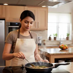 Tadka Fry Pan – 14" Hard Anodized Nonstick | FirePot