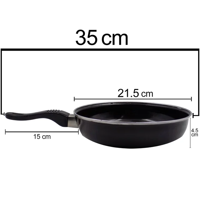 Tadka Fry Pan – 14" Hard Anodized Nonstick | FirePot