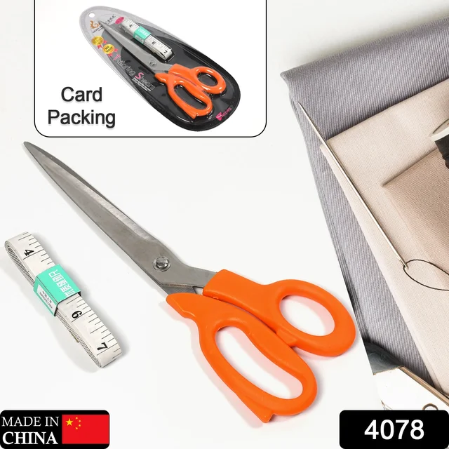Tailor Scissors with Measuring Tape – Sharp Fabric Shears | Styleva