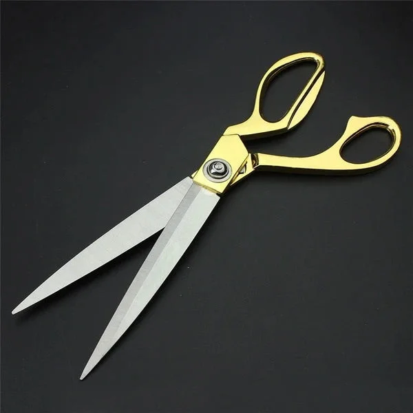 Tailoring Scissors – Professional Golden Stainless Steel | Cisora