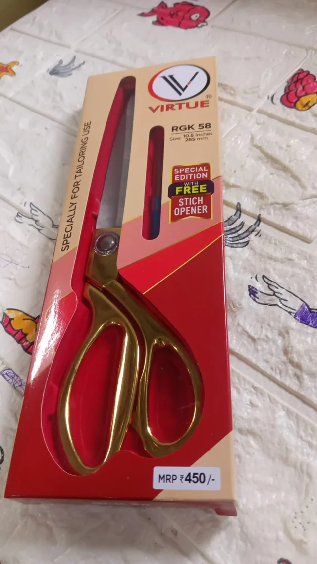 Tailoring Scissors – Professional Golden Stainless Steel | Cisora