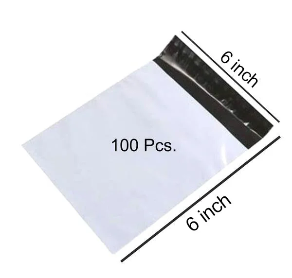 Tamper Proof Courier Bags 06x06 inch – Secure Shipping | FERVENT