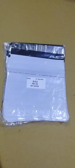 Tamper Proof Courier Bags 06x06 inch – Secure Shipping | FERVENT