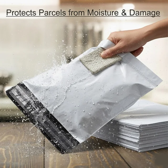Tamper Proof Courier Bags – 14x16 Inch Pack of 100 | FERVENT