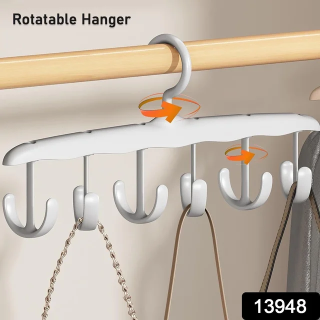 Tank Top Hanger – 12-Hook Rotating Closet Organizer | Organivo